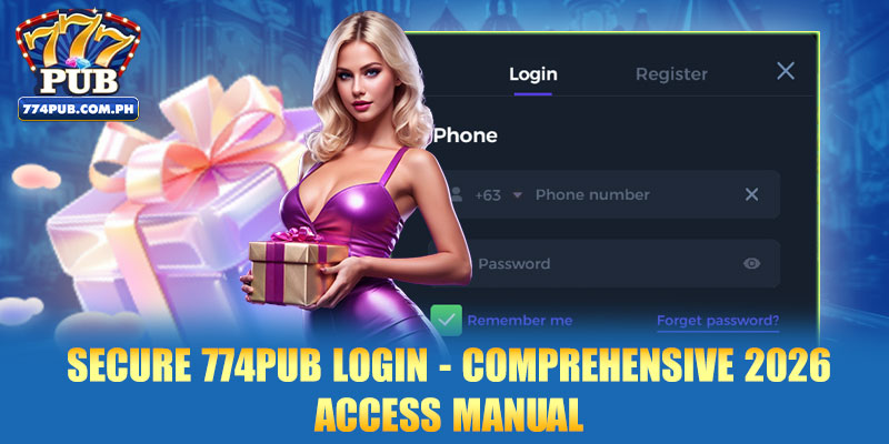 An easy 3-step manual for the 777PUB login procedure