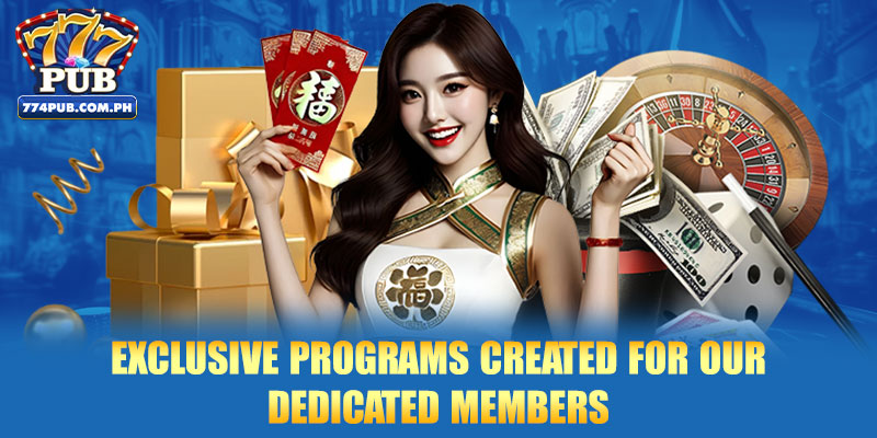 Exclusive programs created for our dedicated members